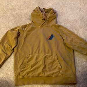 khaki American eagle hoodie